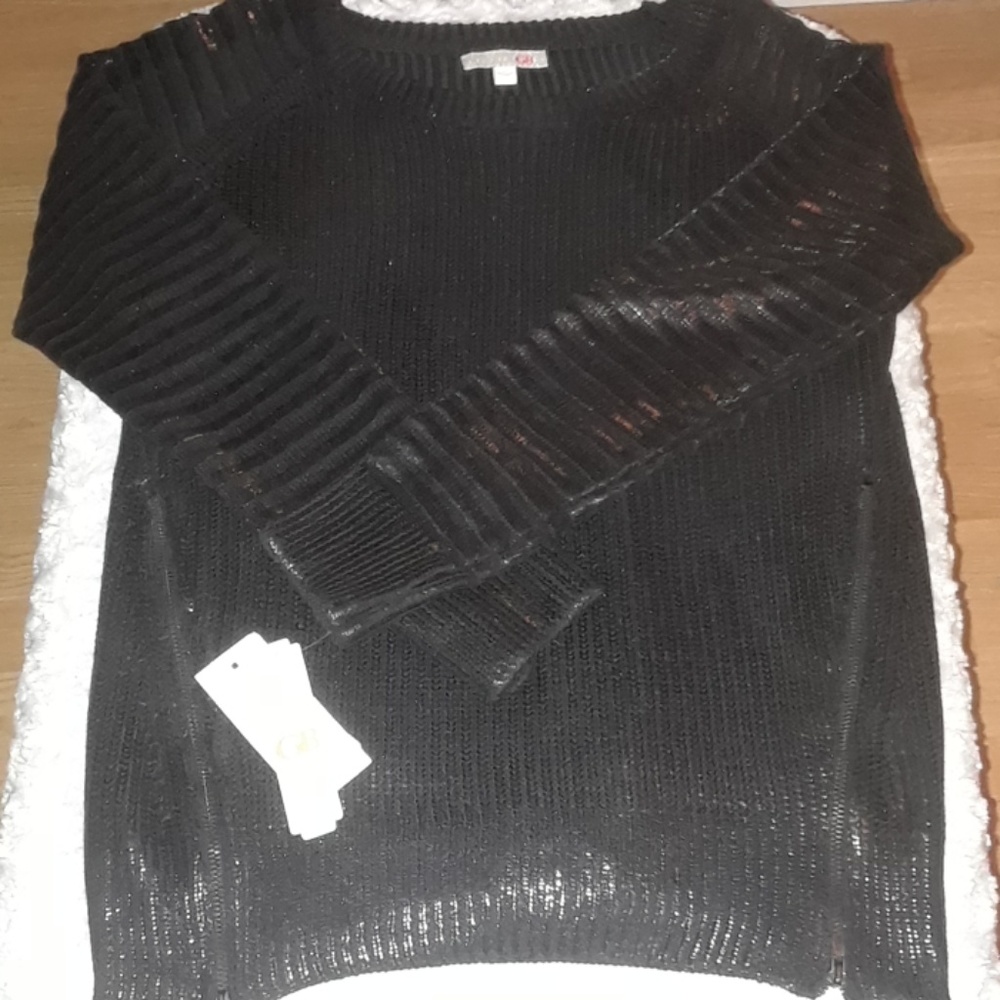 Black sweater
